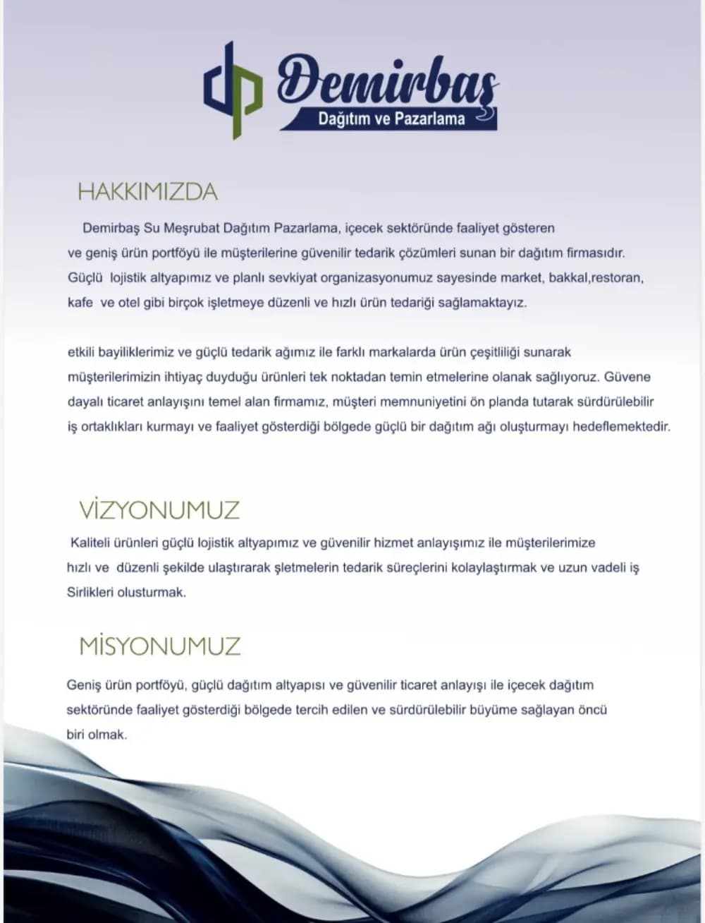 Demirbaş kurumsal profil